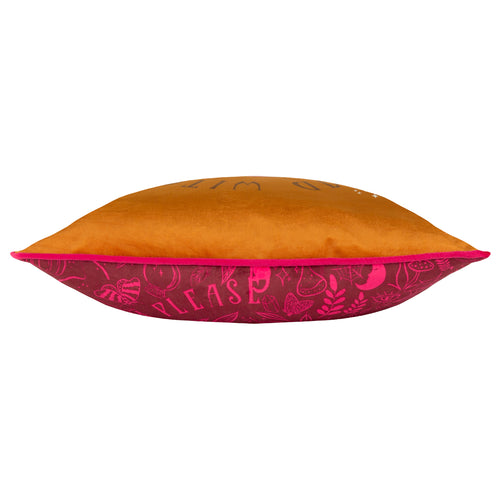 Abstract Orange Cushions - Bad Witch Vibes  Cushion Cover Pumpkin furn.