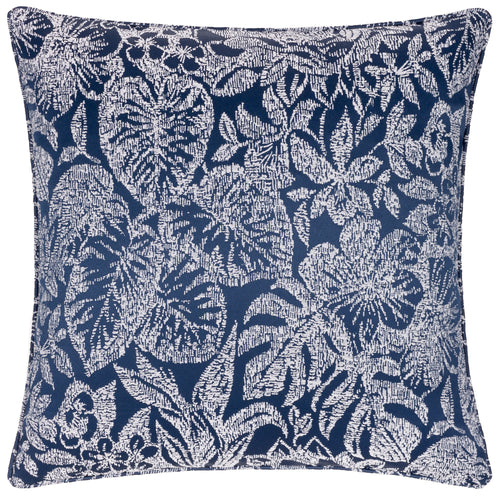 Floral Blue Cushions - Bali  Cushion Cover Midnight Wylder