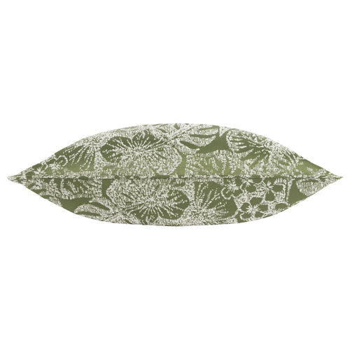 Floral Green Cushions - Bali  Cushion Cover Olive Wylder