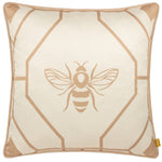 furn. Bee Deco Geometric Cushion Cover in Champagne