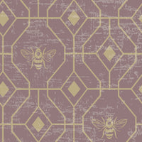 furn. Bee Deco Blush Geometric Fabric Sample in Default