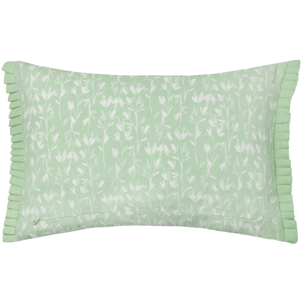 Belle Cotton Cushion Sage