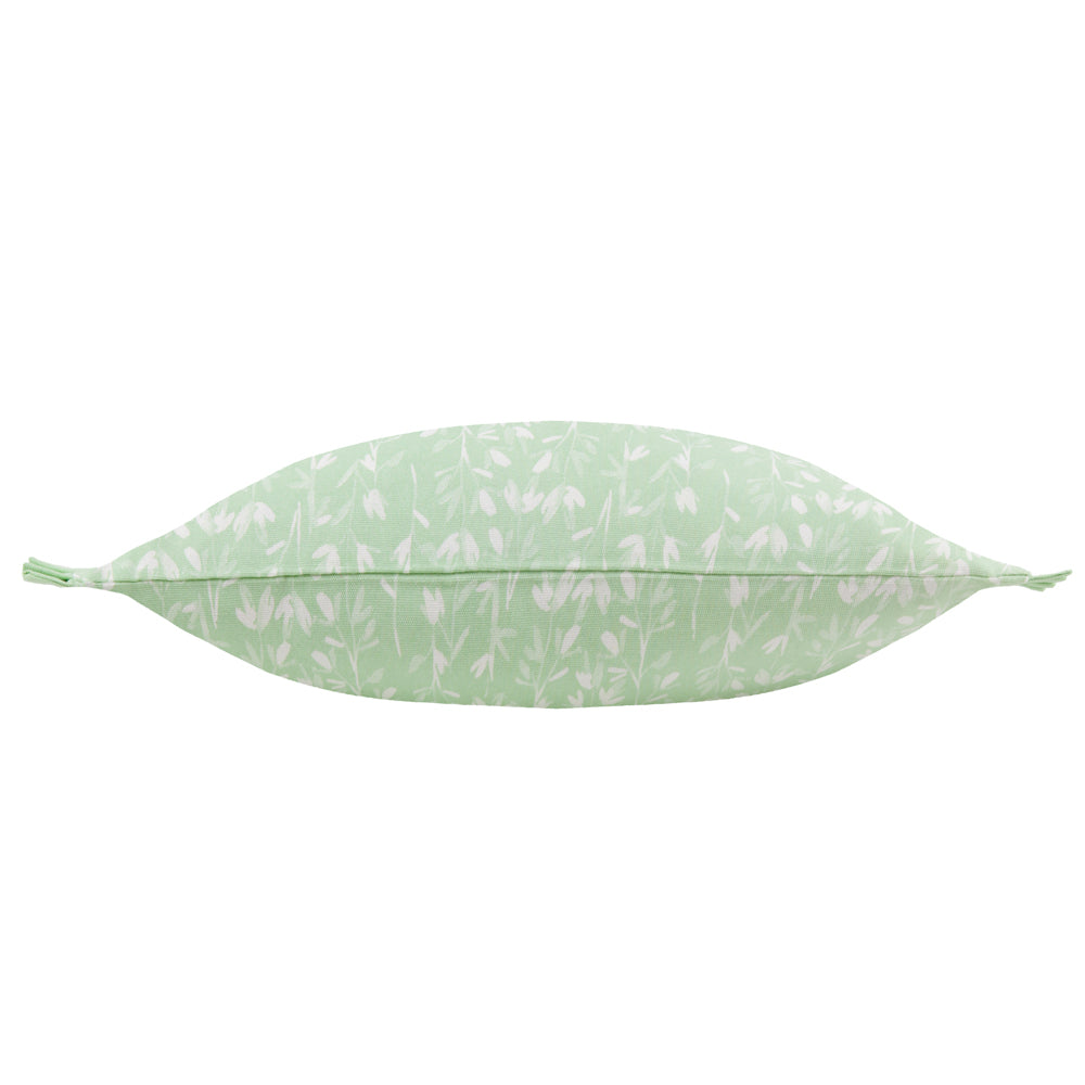 Belle Cotton Cushion Sage