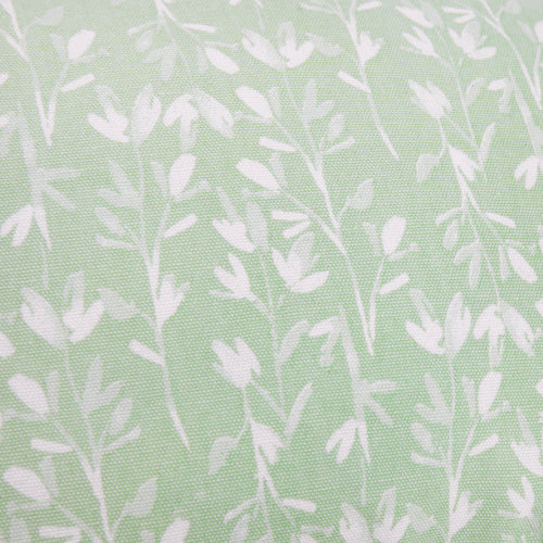 Floral Green Cushions - Belle Cotton  Cushion Cover Sage Wylder