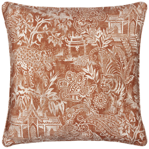 Animal Orange Cushions - Bengal  Cushion Cover Amber Wylder