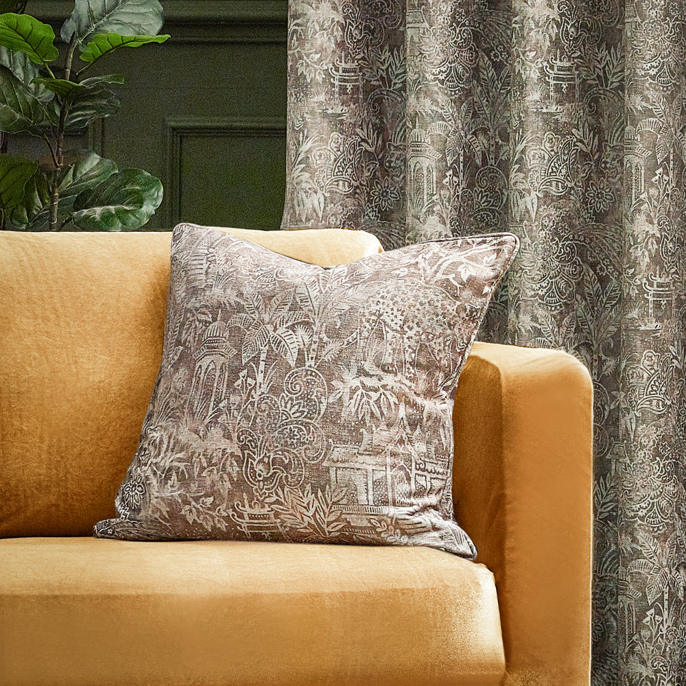 Animal Beige Cushions - Bengal  Cushion Cover Linen Wylder