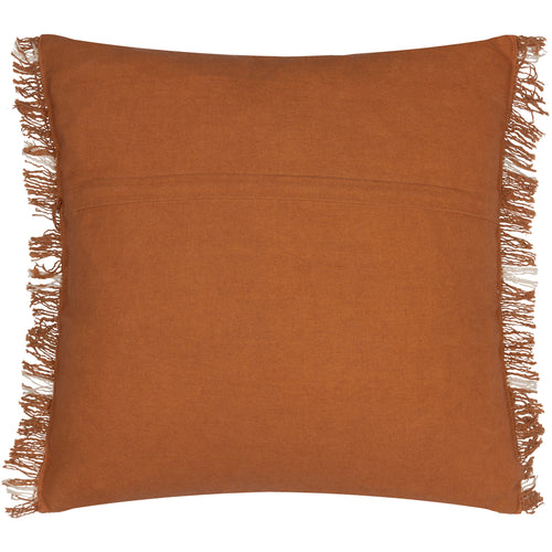 Check Orange Cushions - Beni  Cushion Cover Ginger/Natural Yard