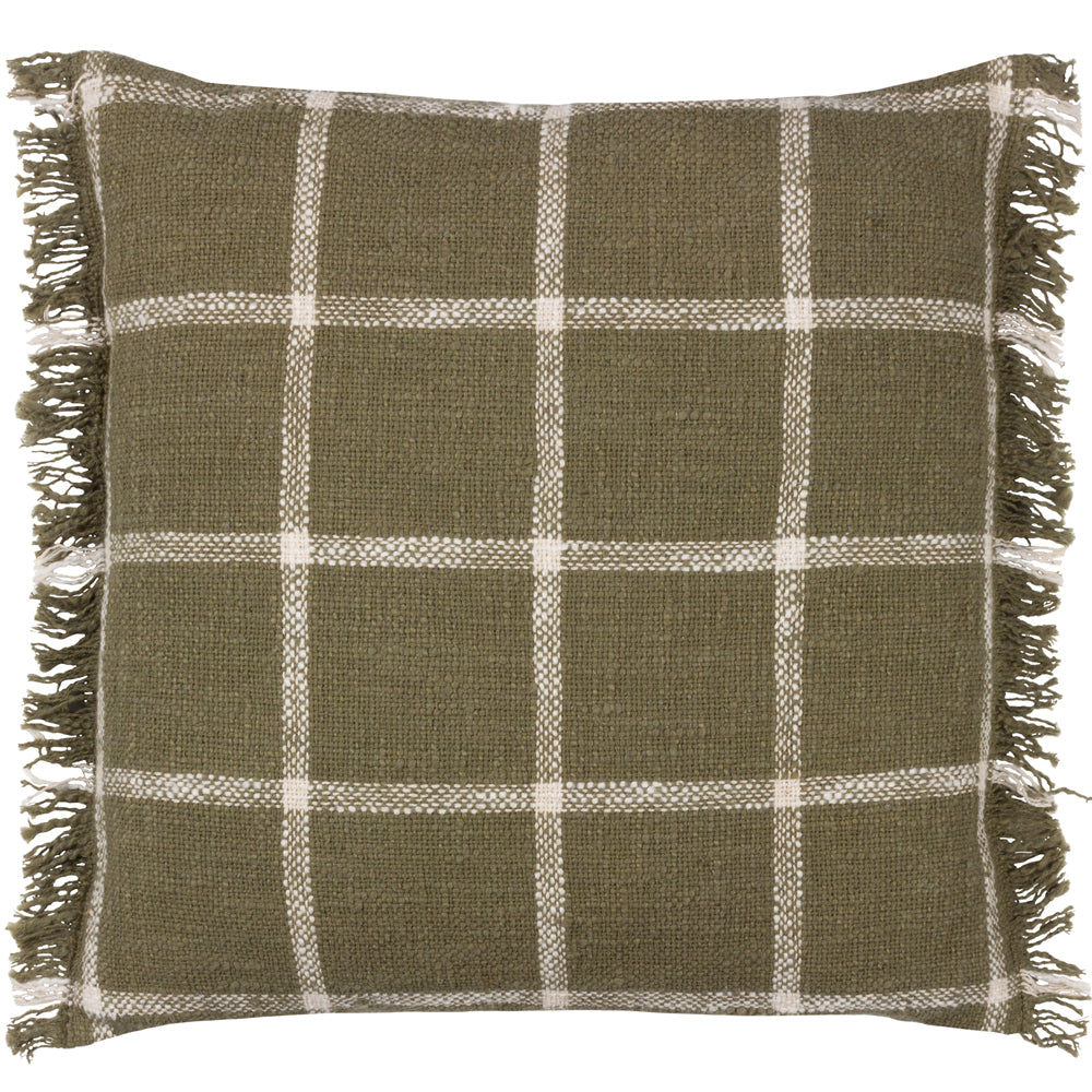 Beni Cushion Moss/Natural