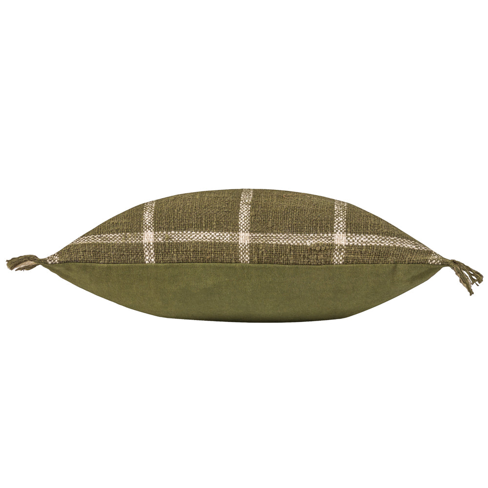 Beni Cushion Moss/Natural