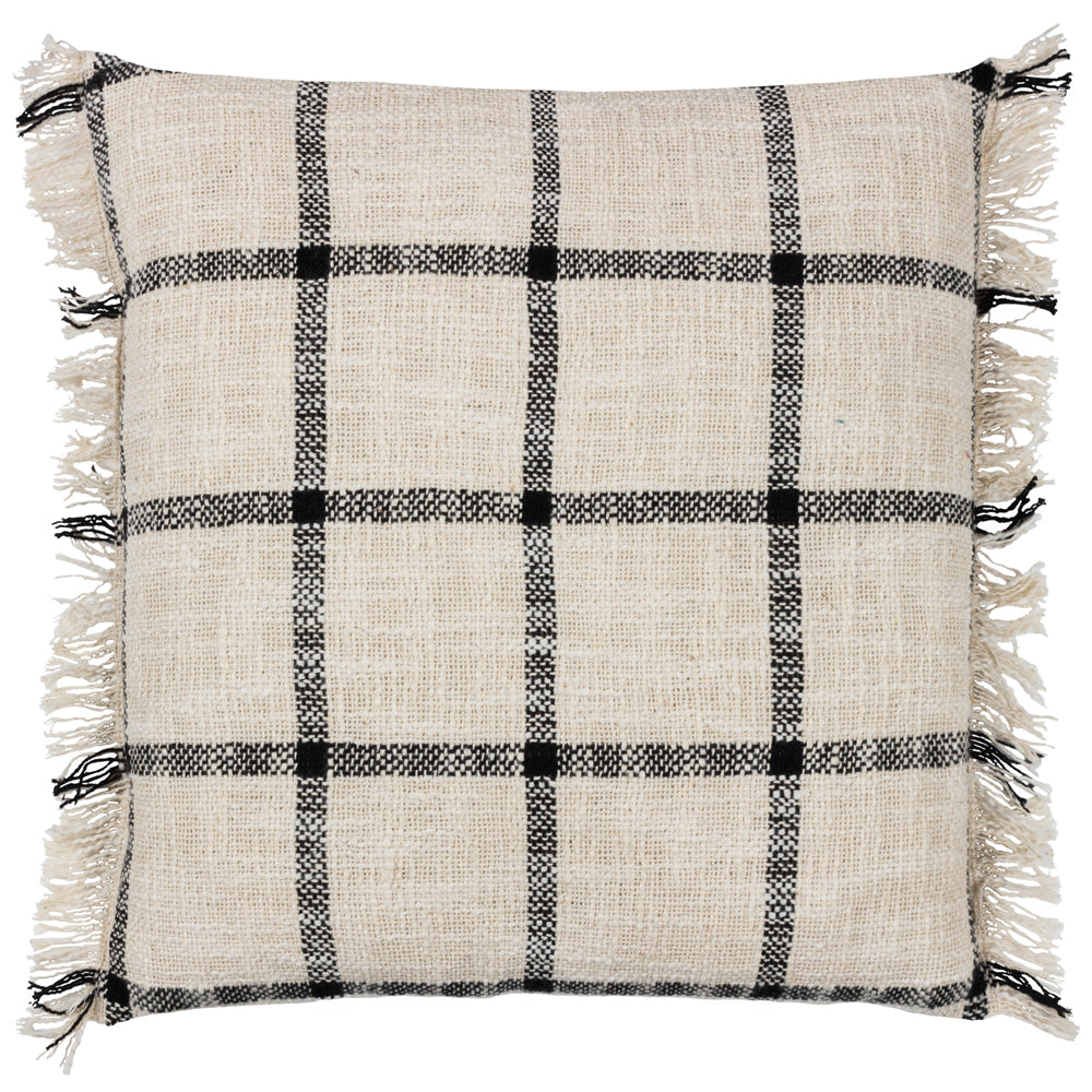 Beni Cushion Natural/Black