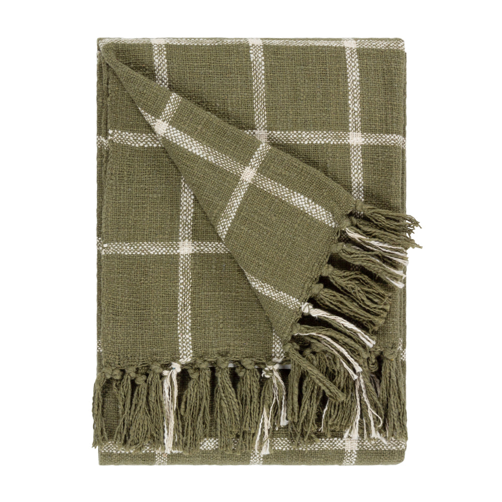 Beni Throw Moss/Natural