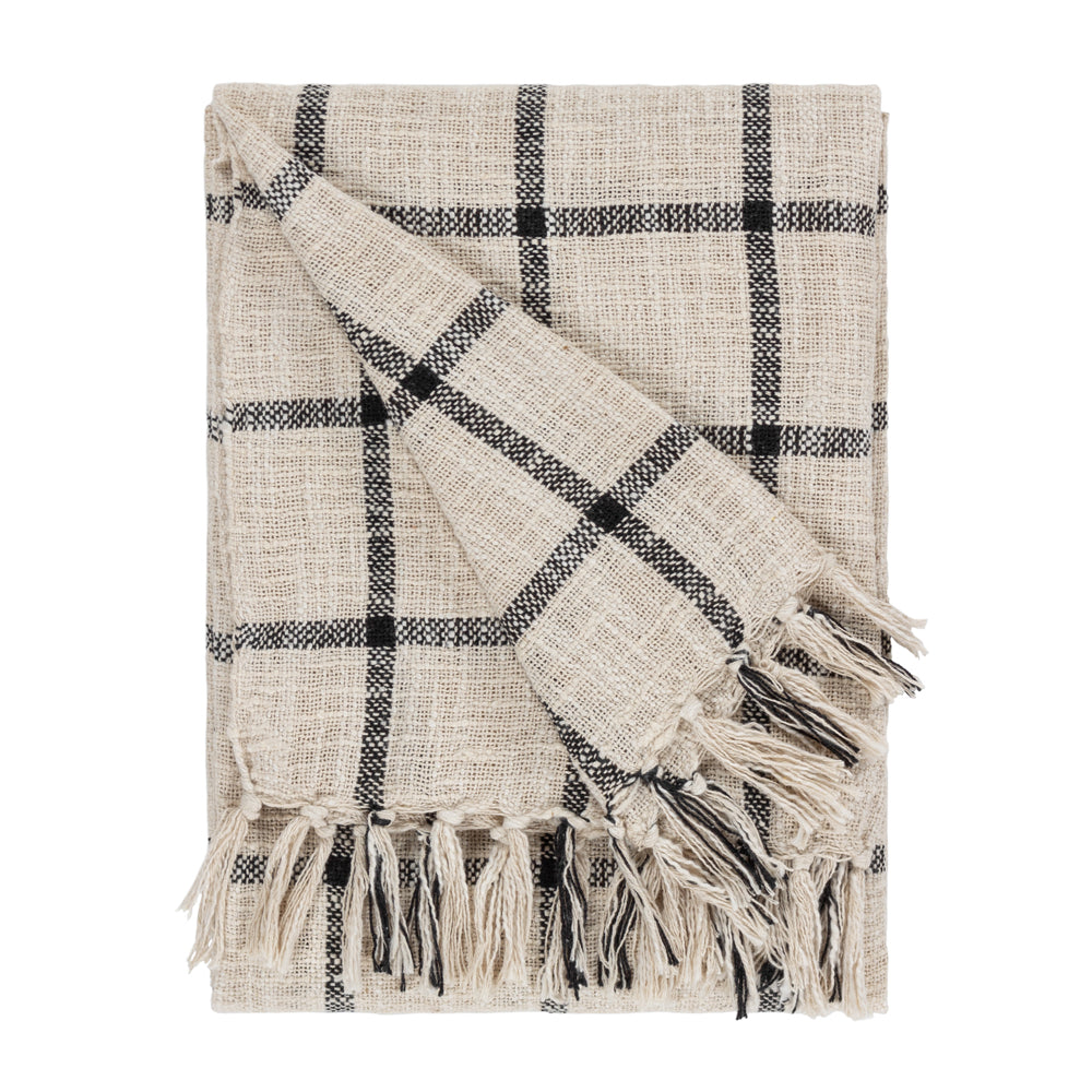 Beni Throw Natural/Black