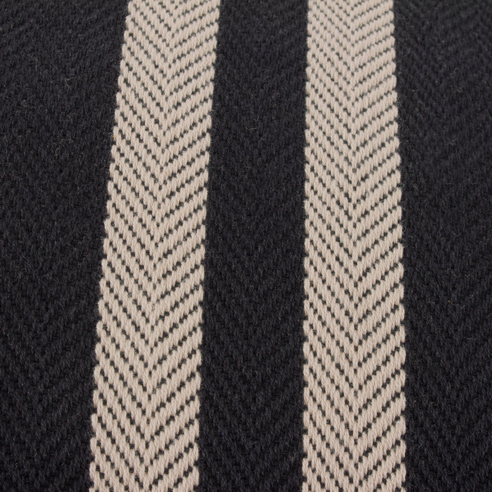 Benton Cotton Cushion Black