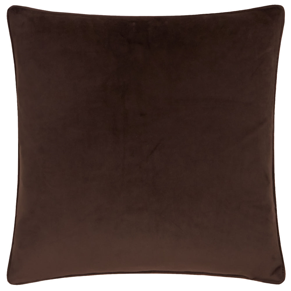 Berry Woods Velvet Cushion Burgundy