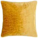 Paoletti Bloomsbury Velvet Cushion Cover in Mustard