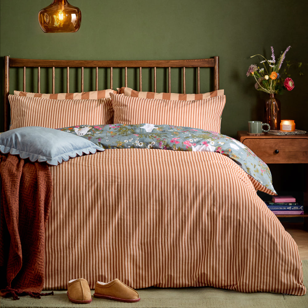 Bootanical Forest Reversible Halloween Duvet Cover Set Multicolour