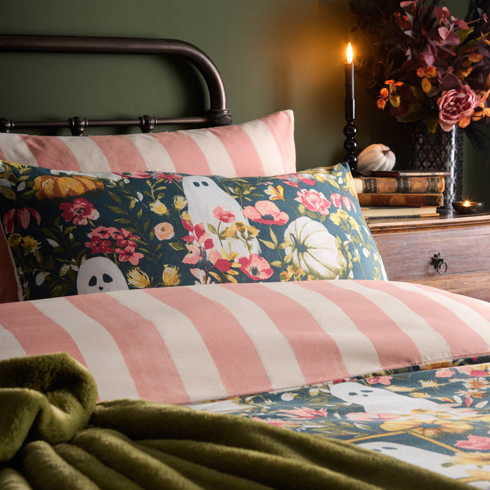 Bootanical Printed Reversible Duvet Cover Set Multicolour