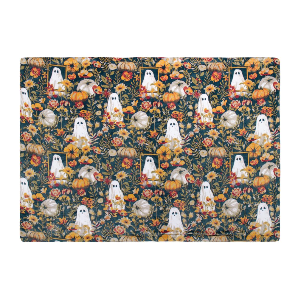 Bootanical Sherpa Fleece Throw Multicolour