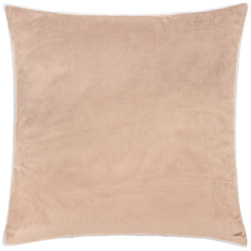 Boucle Hare Embroidered Cushion Natural