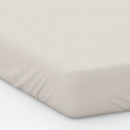  Cream Bedding - 200 Thread Count Cotton Percale Fitted Bed Sheet Ivory miah.