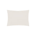miah. 200 Thread Count Cotton Percale Oxford Pillowcase in Ivory
