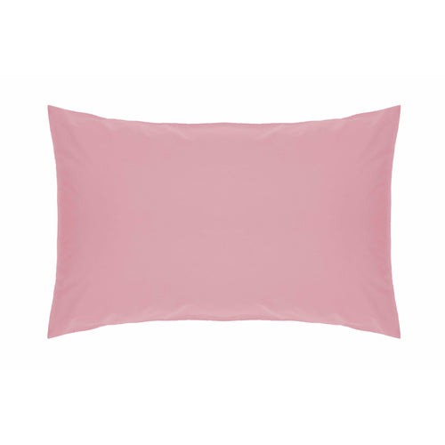  Pink Bedding - 200 Thread Count Cotton Percale Pillowcase Blush miah.