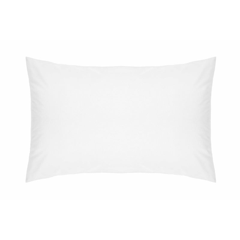 White Bedding - 200 Thread Count Cotton Percale Pillowcase White miah.