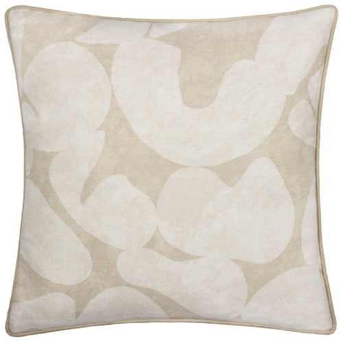 Abstract Beige Cushions - Brinn Abstract Piped Cushion Cover Natural HÖEM