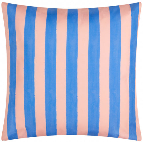 Striped Yellow Cushions - Brunch Stripes Printed Outdoor Cushion Cover Multi furn.