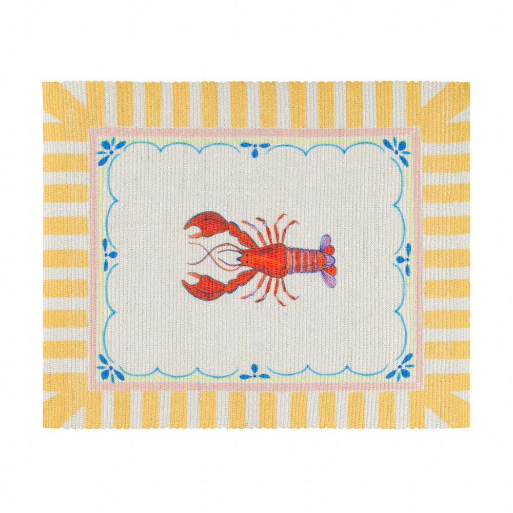 Brunch Stripes Indoor/Outdoor Set of 4 Placemats Multicolour