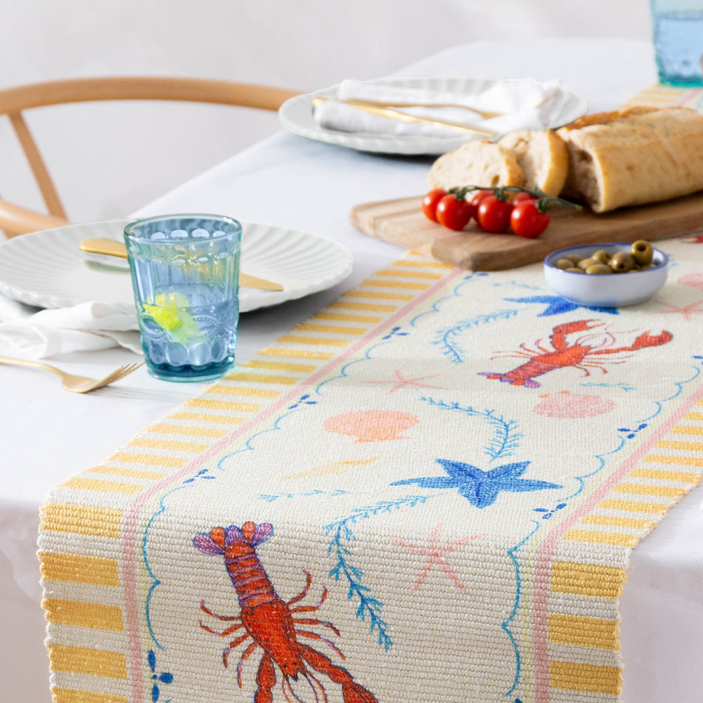 Brunch Stripes Indoor/Outdoor Table Runner Multicolour
