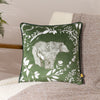 furn. Buckthorn Cushion Cover in Green