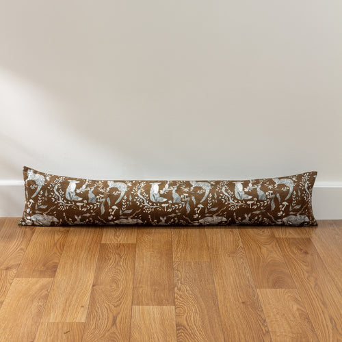 Animal Brown Cushions - Buckthorn  Draught Excluder Amber furn.