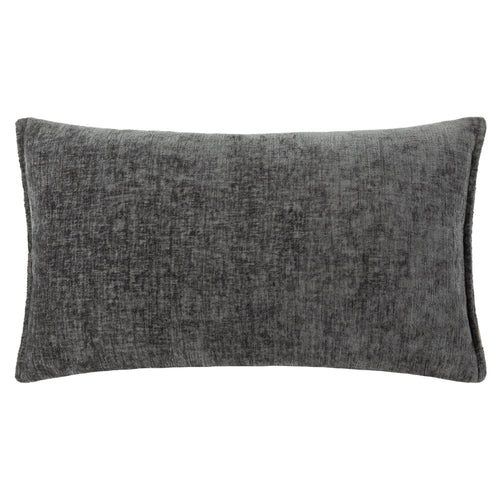 Plain Grey Cushions - Buxton Rectangular Cushion Cover Charcoal Evans Lichfield