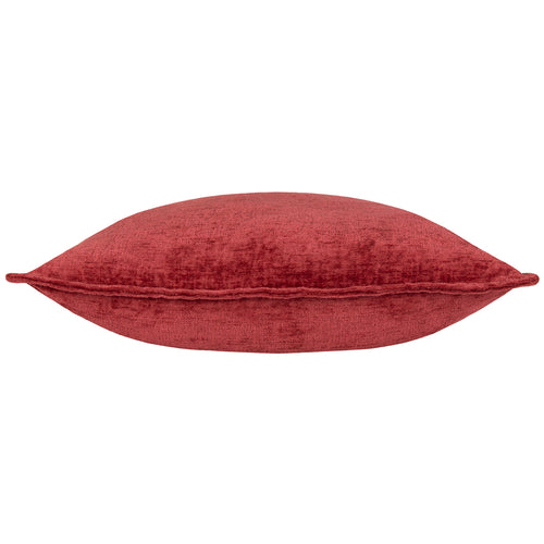 Plain Red Cushions - Buxton  Cushion Cover Red Evans Lichfield