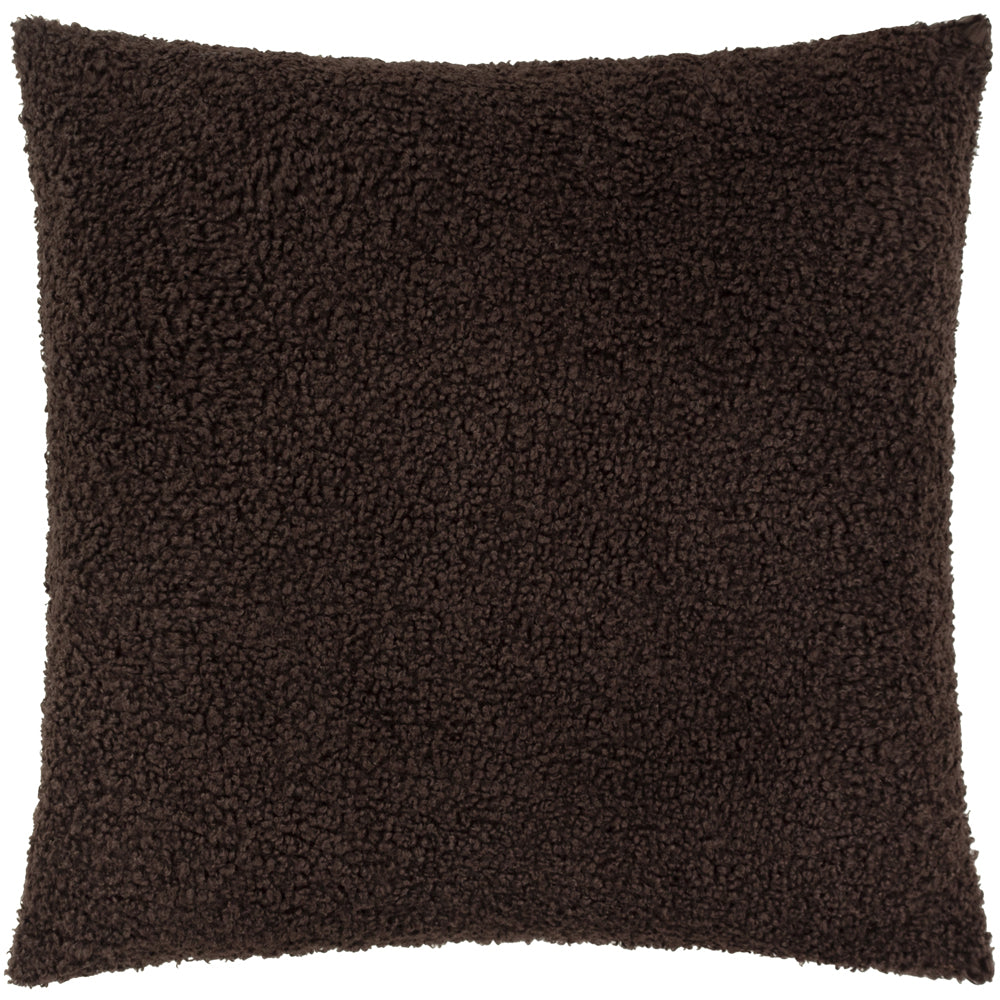 Cabu Chunky Boucle Cushion Chocolate