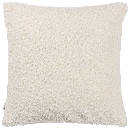 Plain White Cushions - Cabu Textured Boucle  Cushion Cover Ecru Yard
