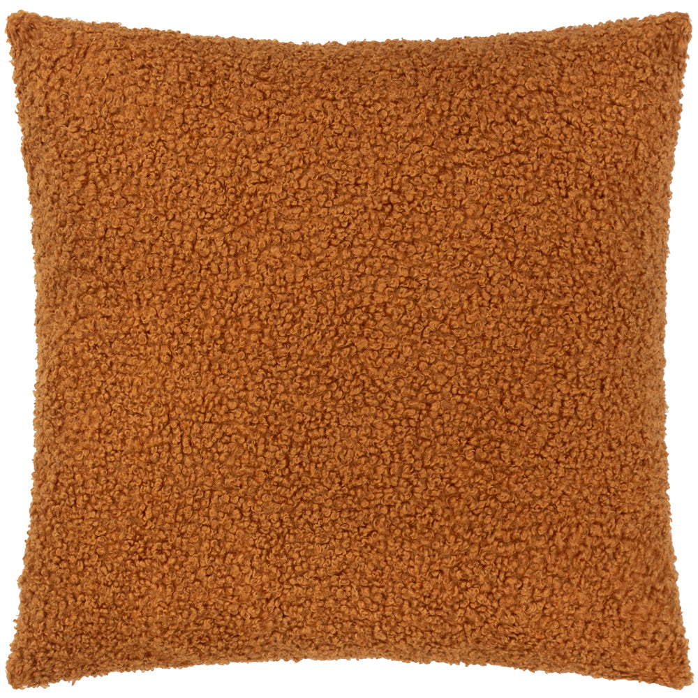 Cabu Chunky Boucle Cushion Ginger