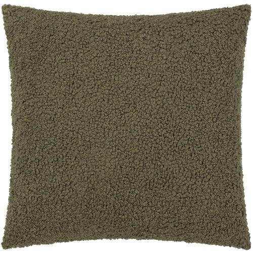 Cabu Chunky Boucle Cushion Khaki