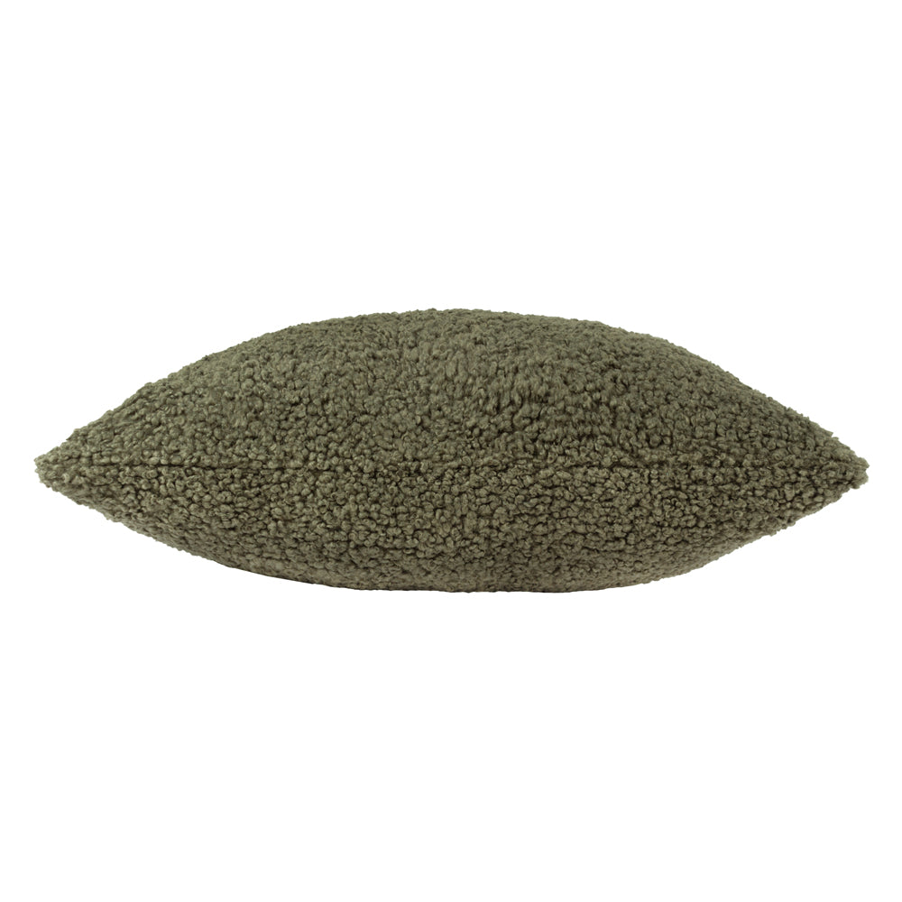 Cabu Chunky Boucle Cushion Khaki