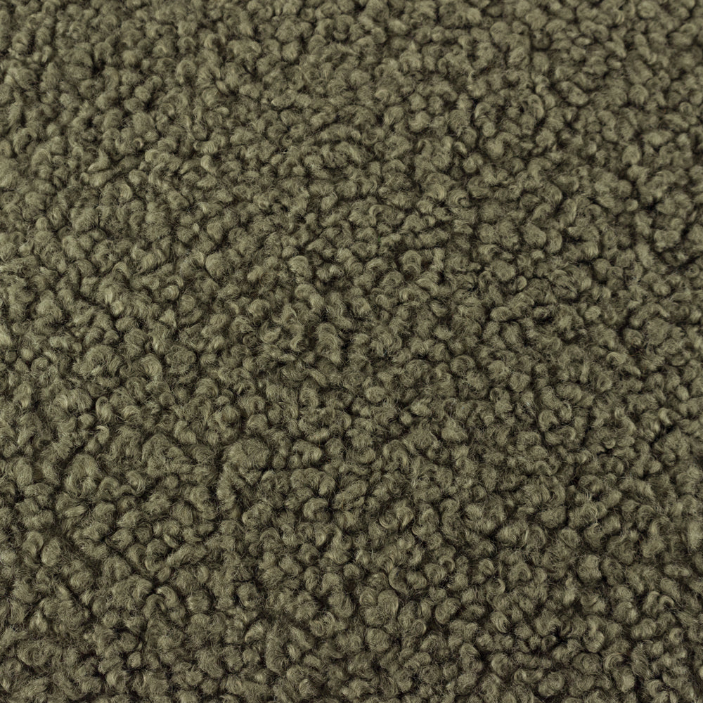 Cabu Chunky Boucle Cushion Khaki