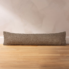 Yard Cabu Textured Boucle Draught Excluder in Taupe