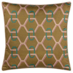 Paoletti Carnaby Chain Cushion Cover in Bronze