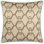 Paoletti Carnaby Chain Cushion Cover in Ivory