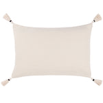 Yard Caliche Textured Tasselled Cushion Cover in Natural