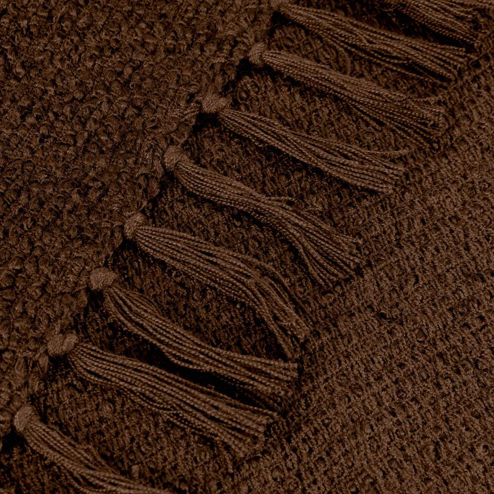 Candar Textured Boucle Throw Cocoa