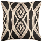 Wylder Cape Ikat Cushion Cover in Black