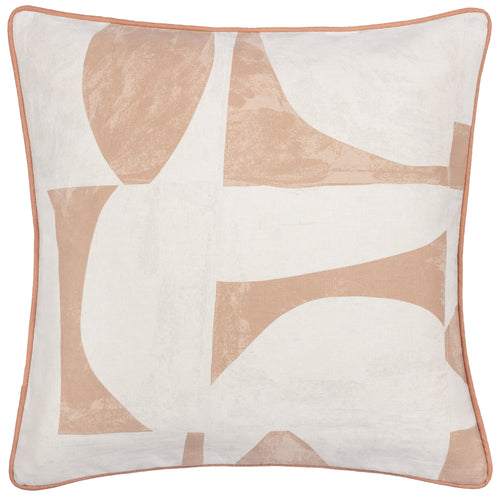 Abstract Pink Cushions - Carro Abstract Piped Cushion Cover Clay HÖEM