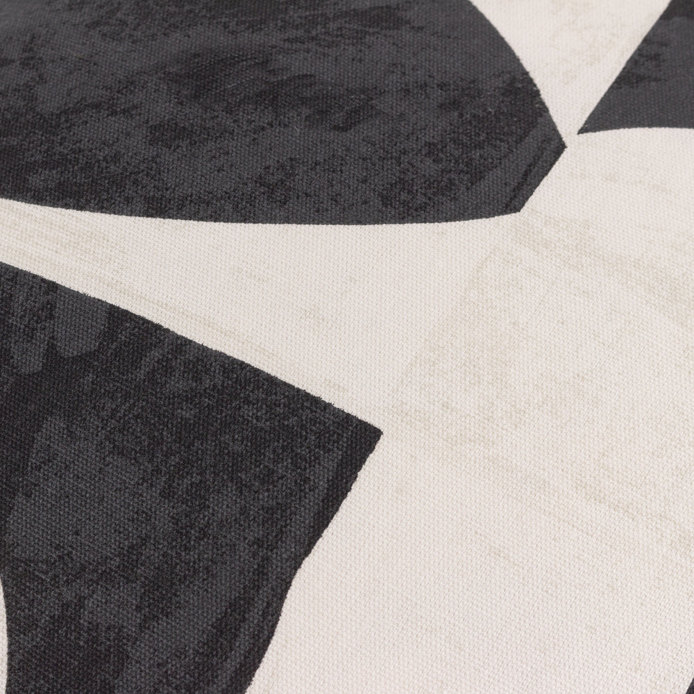 Carro Abstract Piped Cushion Dusk