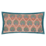Paoletti Casa Cushion Cover in Rose/French Blue